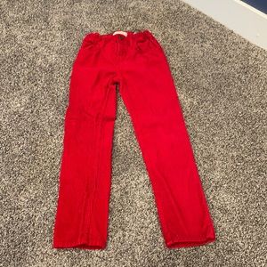 Boys corduroy pants.